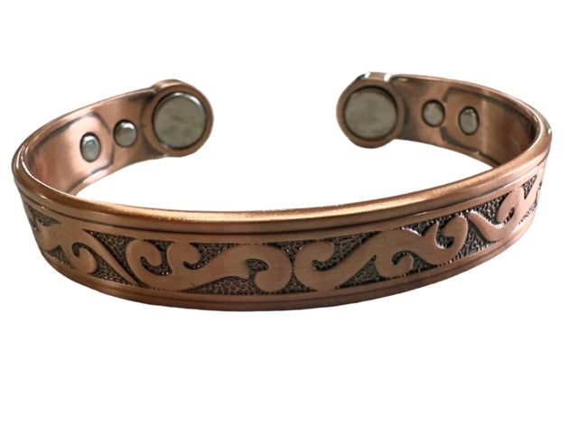 Copper_Magnetic_Bracelet_Maori_Inspired_Maneline_Cambridge_NZ_Farrier_Supplies_shop