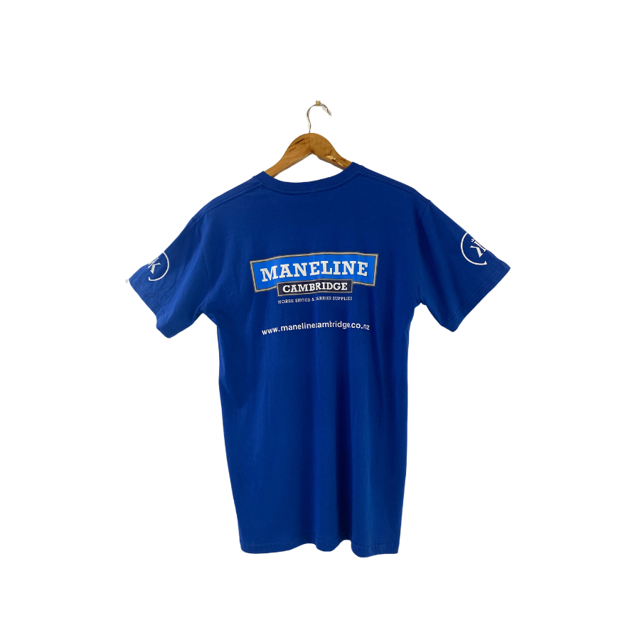 Maneline Tee Shirt-Blk/Navy/Coal | Maneline Cambridge NZ