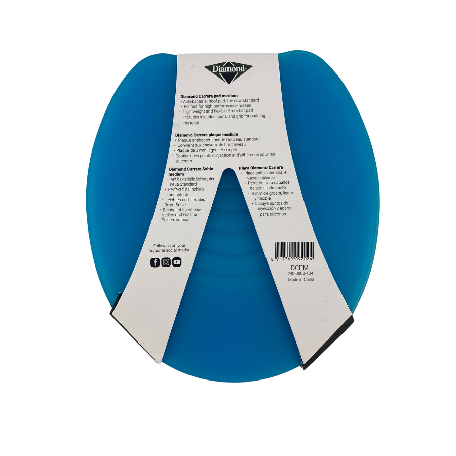 Diamond Carrera Race Pad (Blue) 3mm | Maneline Cambridge NZ