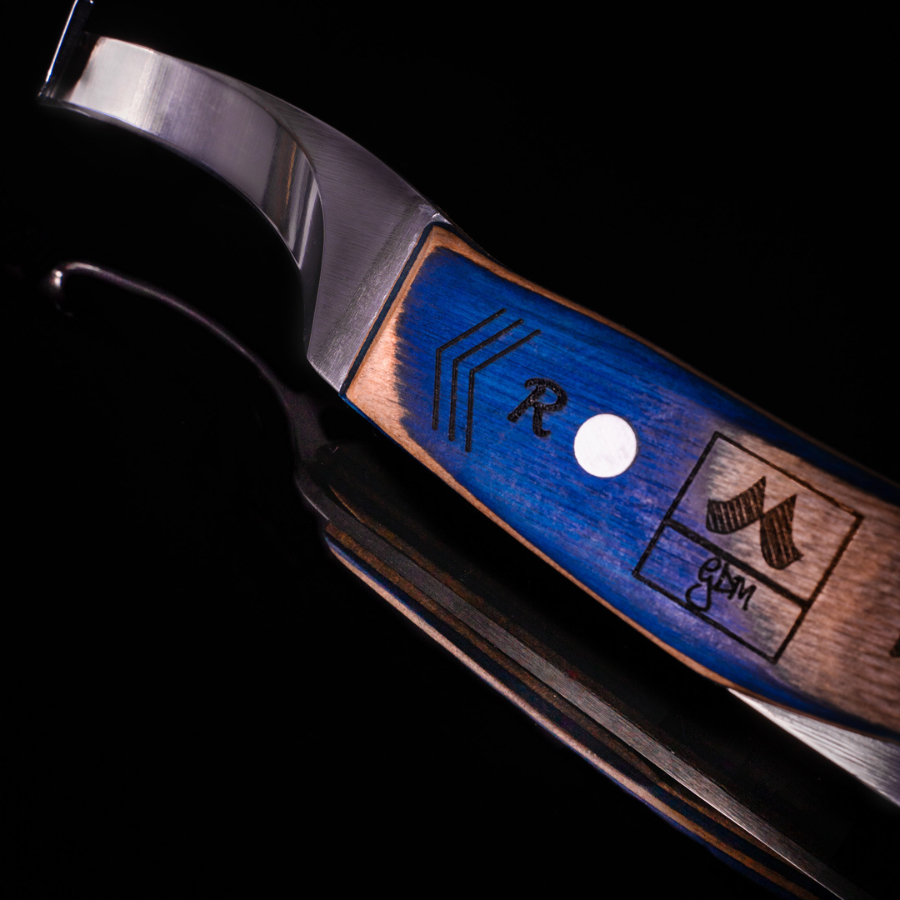 GDM Curved Blade Hoof Knife. Maneline Cambridge Farrier Supplies NZ