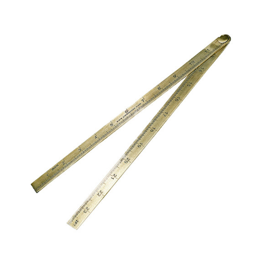 Jim Blurton Brass Ruler