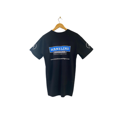 Maneline Tee Shirt-Blk/Navy/Coal | Maneline Cambridge NZ