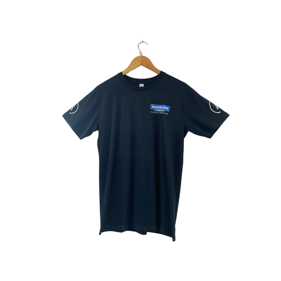 Maneline Tee Shirt-Blk/Navy/Coal | Maneline Cambridge NZ