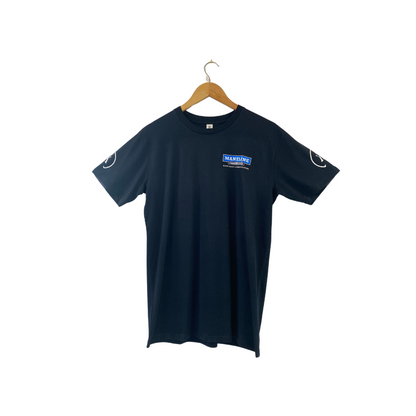 Maneline Tee Shirt-Blk/Navy/Coal | Maneline Cambridge NZ