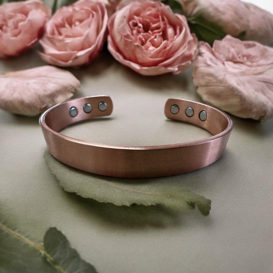 Copper Magnetic Cuff Bracelet Maneline Cambridge NZ Online Store